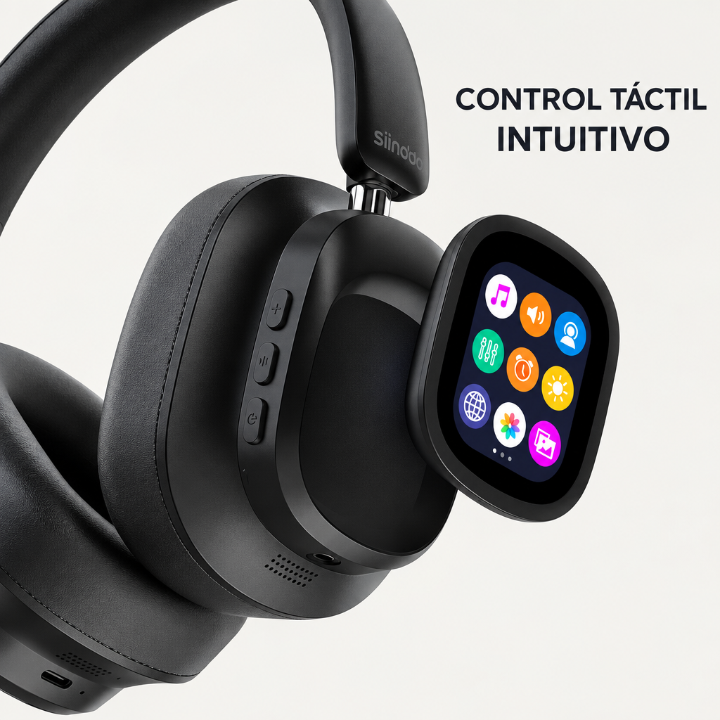 Imagen de función de la pantalla con control táctil intuitivo