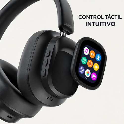 Imagen de función de la pantalla con control táctil intuitivo