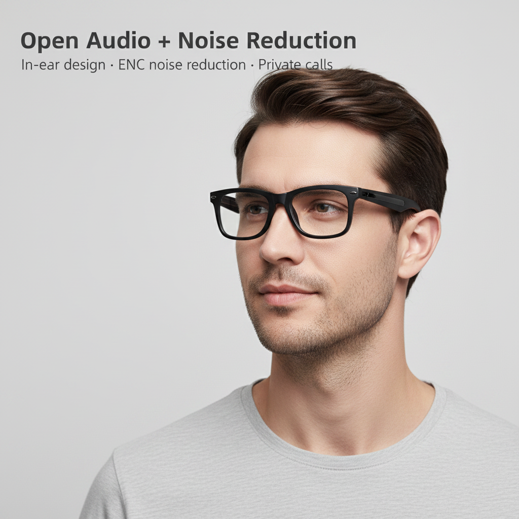 Man wearing glasses